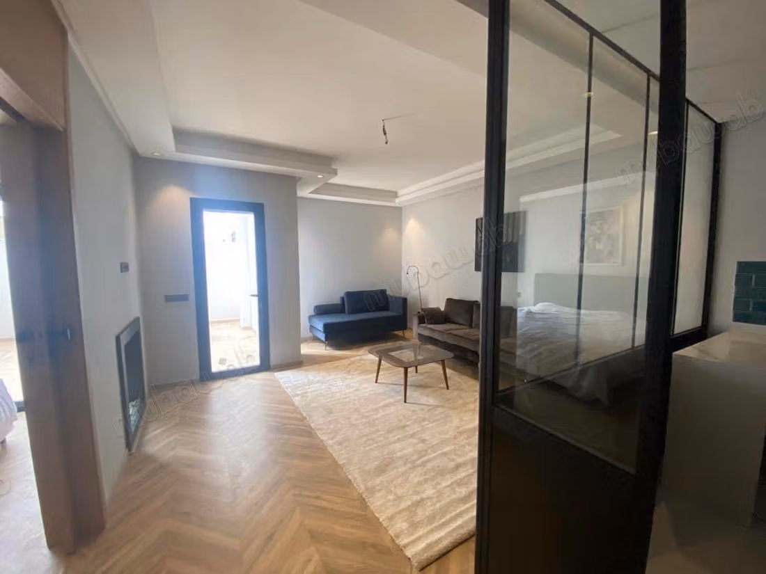 Studio terrasse meublé CIL 7500 dh