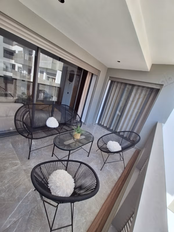 Beautiful apartment for rent in Casablanca Finance City. Total area 60 m². Furnished