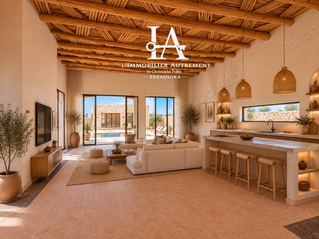 Villa de plein pied neuve à 10 minutes d'Essaouira
