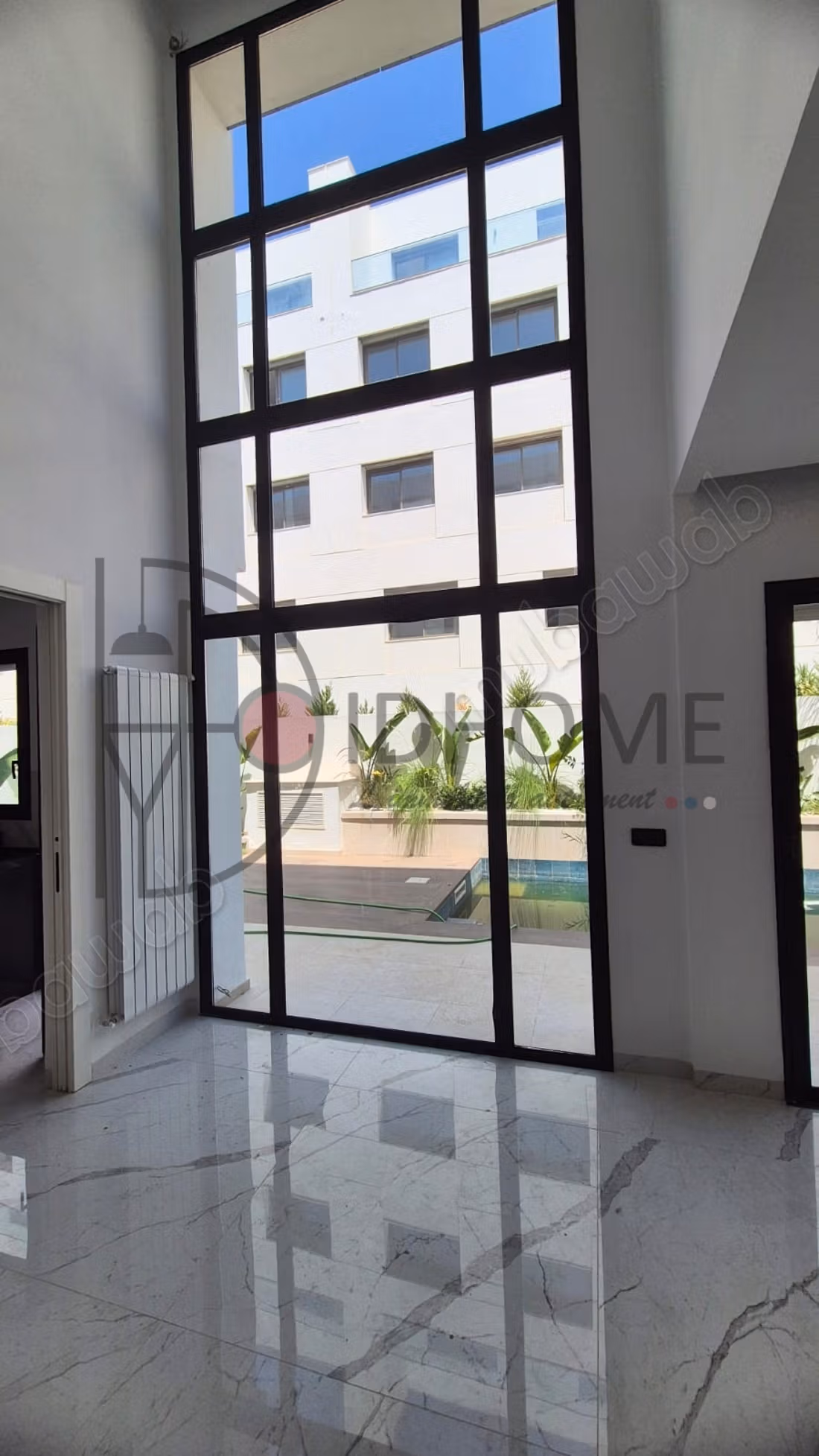 للايجار دوبلكس رائع S4 مع piscina وحديقة