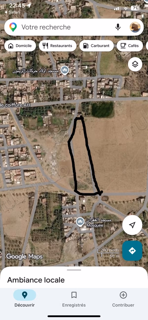 Terreno en venta en Béni Mellal. Superficie 2700 m²