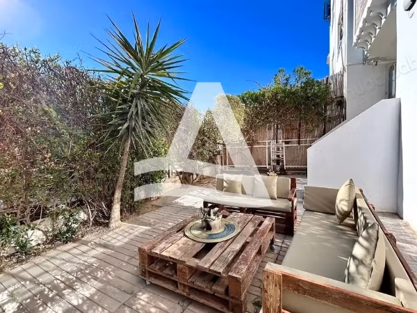 S1 meublé à louer avec jardin