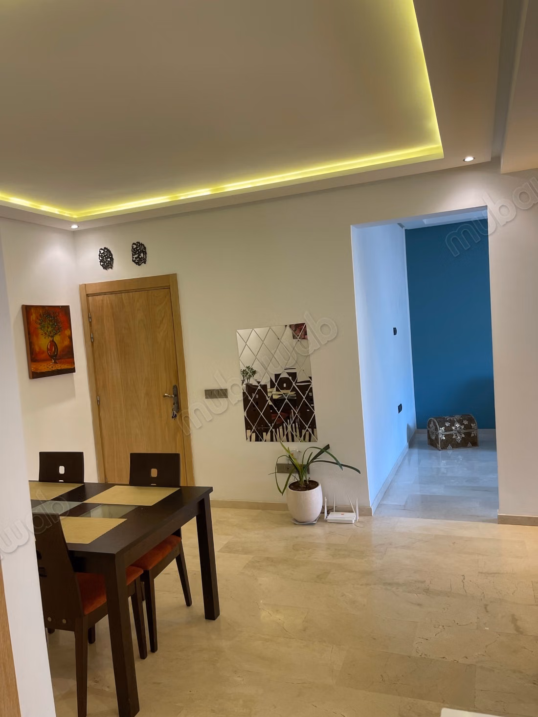 Bellissimo appartamento accogliente in affitto nel quartiere l wafaa. Arredato