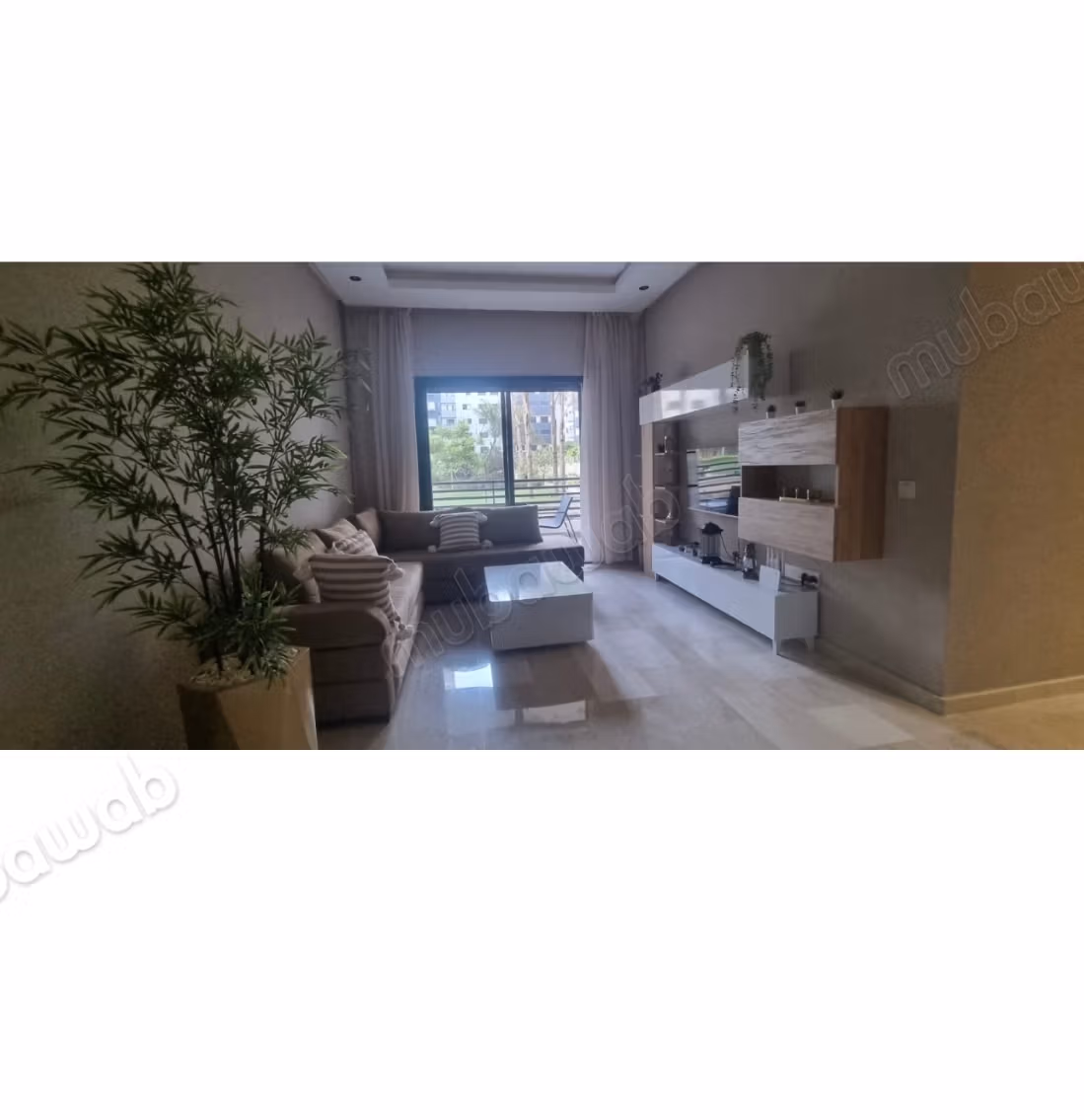 Location d'un appartement à Aïn Sebaâ. 2 pièces. Bien meublé
