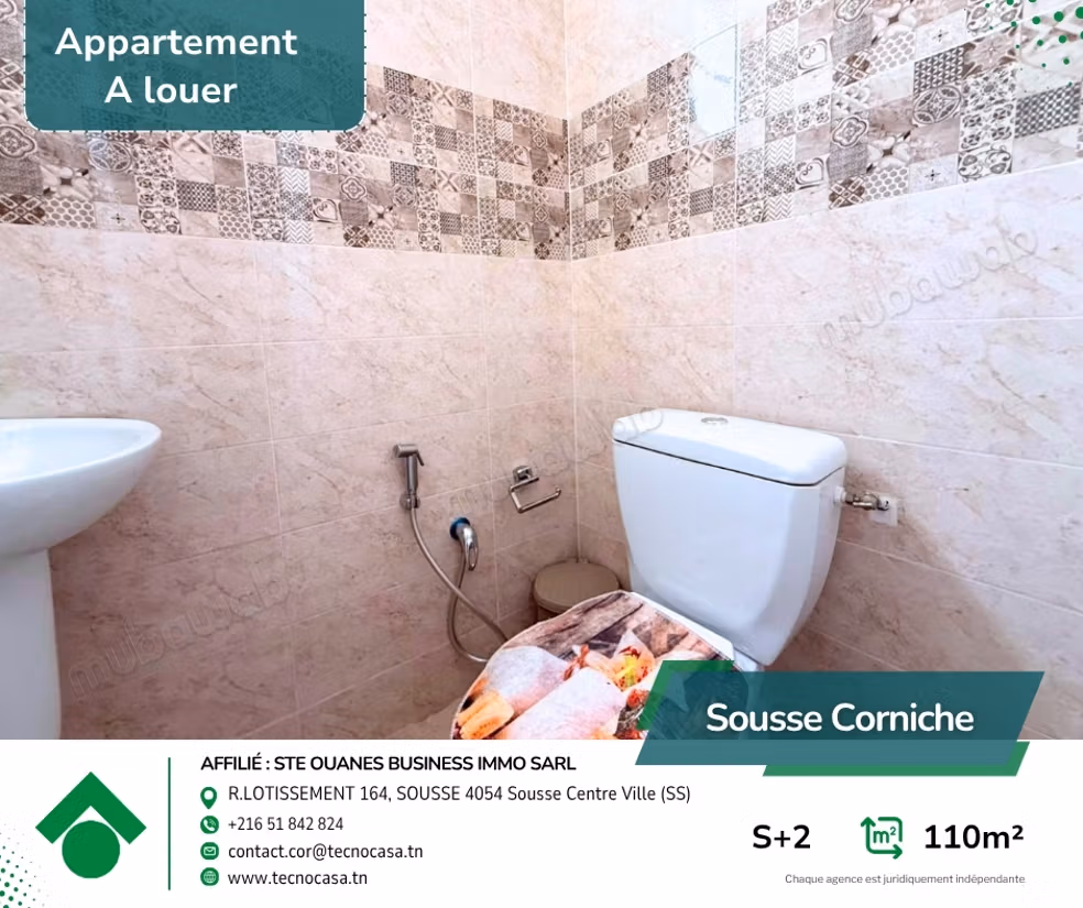 Appartamento S2 di buon livello – 110 m²