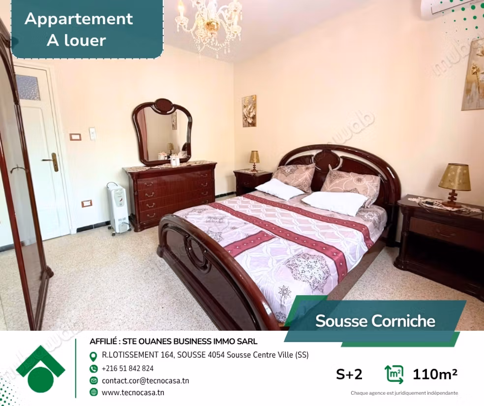 Appartamento S2 di buon livello – 110 m²