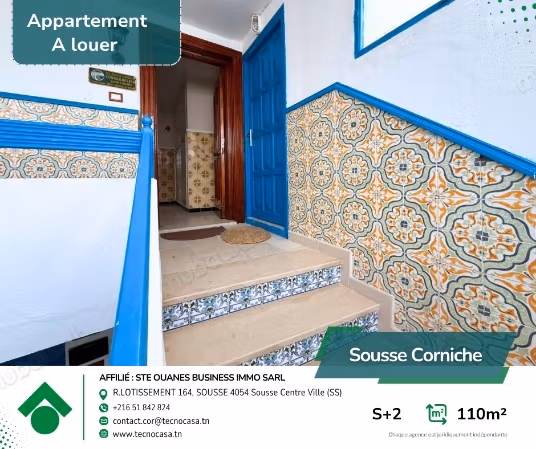 Appartamento S2 di buon livello – 110 m²