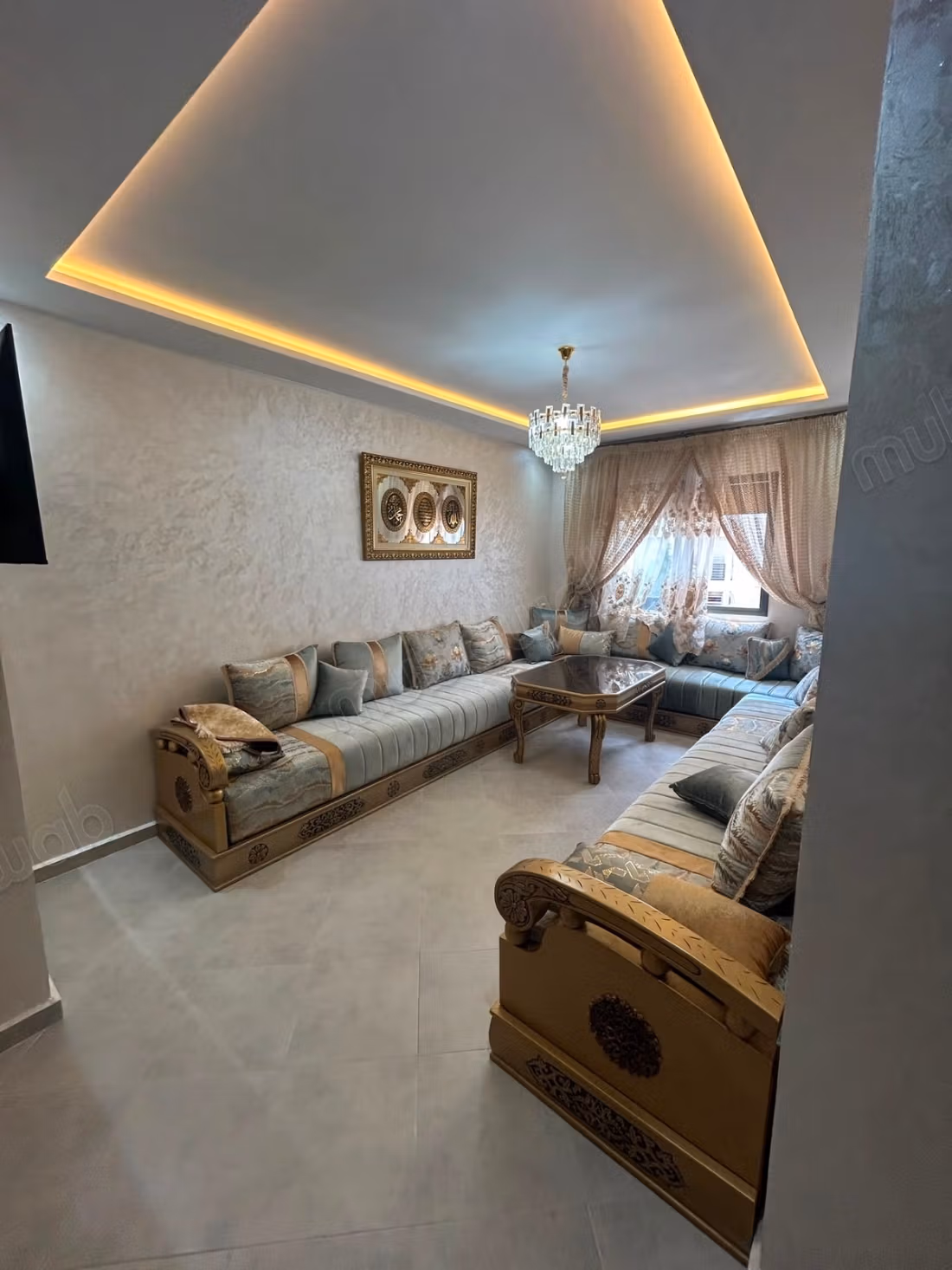 Bel appartement à louer à Mertil. Superficie totale de 70 m². Meublé