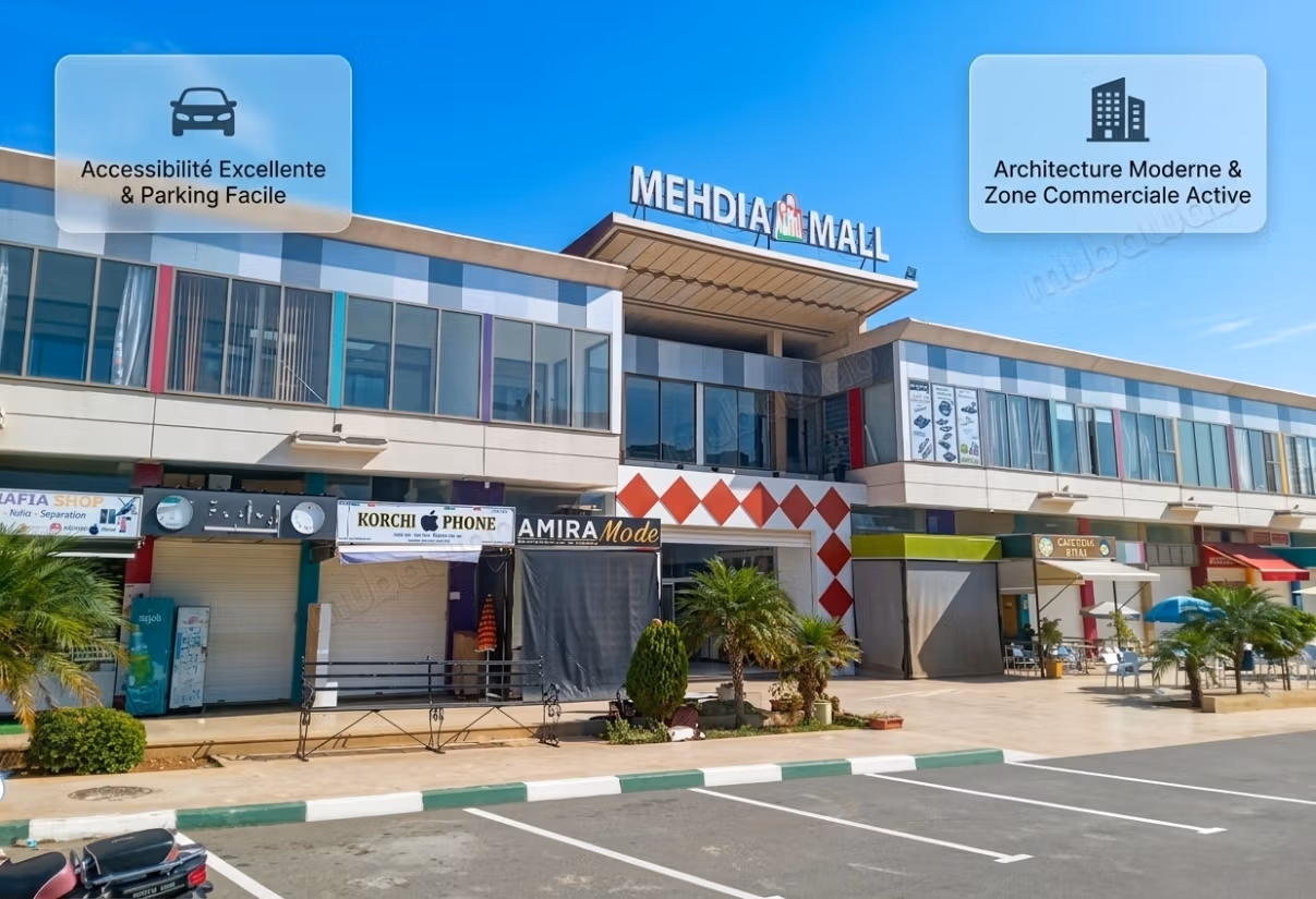 Local Comercial Mehdia Mall / Local Comercial en Venta