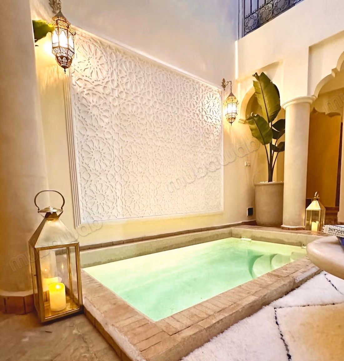 Riad titré de 130 m2 au sol Riad zitoune