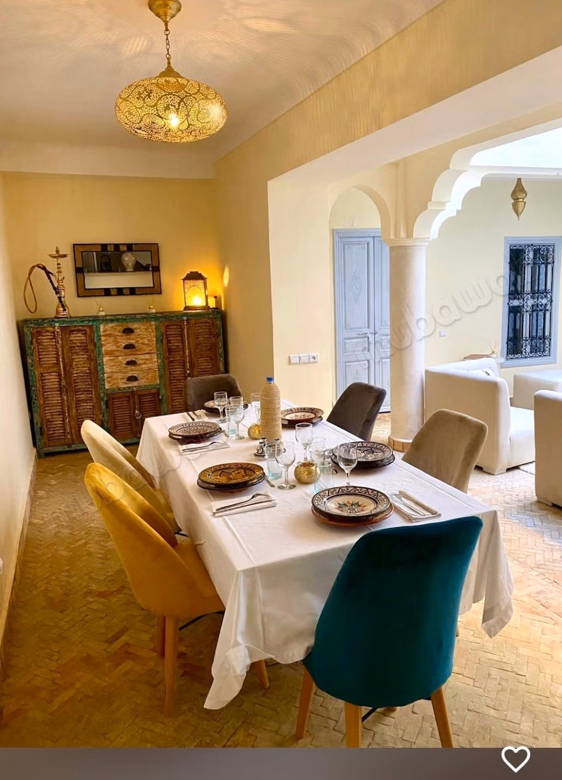 Riad titré de 130 m2 au sol Riad zitoune