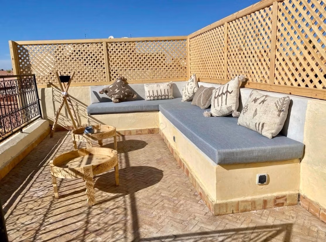 Riad titré de 130 m2 au sol Riad zitoune