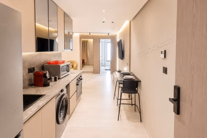New high-end studio of 41 m² for rent furnished – Riviera, Casablanca