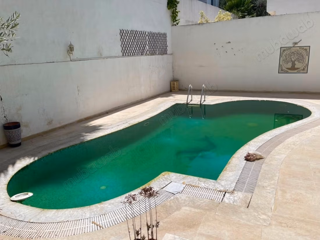 Location d'une villa avec piscine à la Marsa