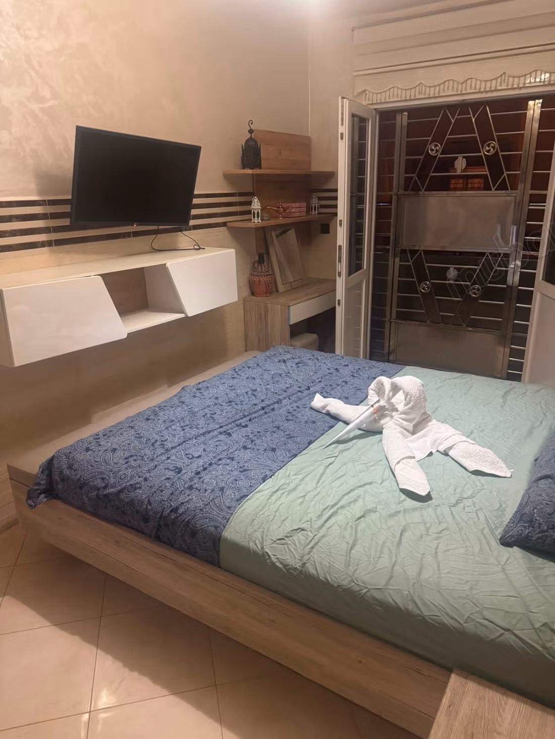 Appartement à louer à Saidia. 2 chambres. Meublé