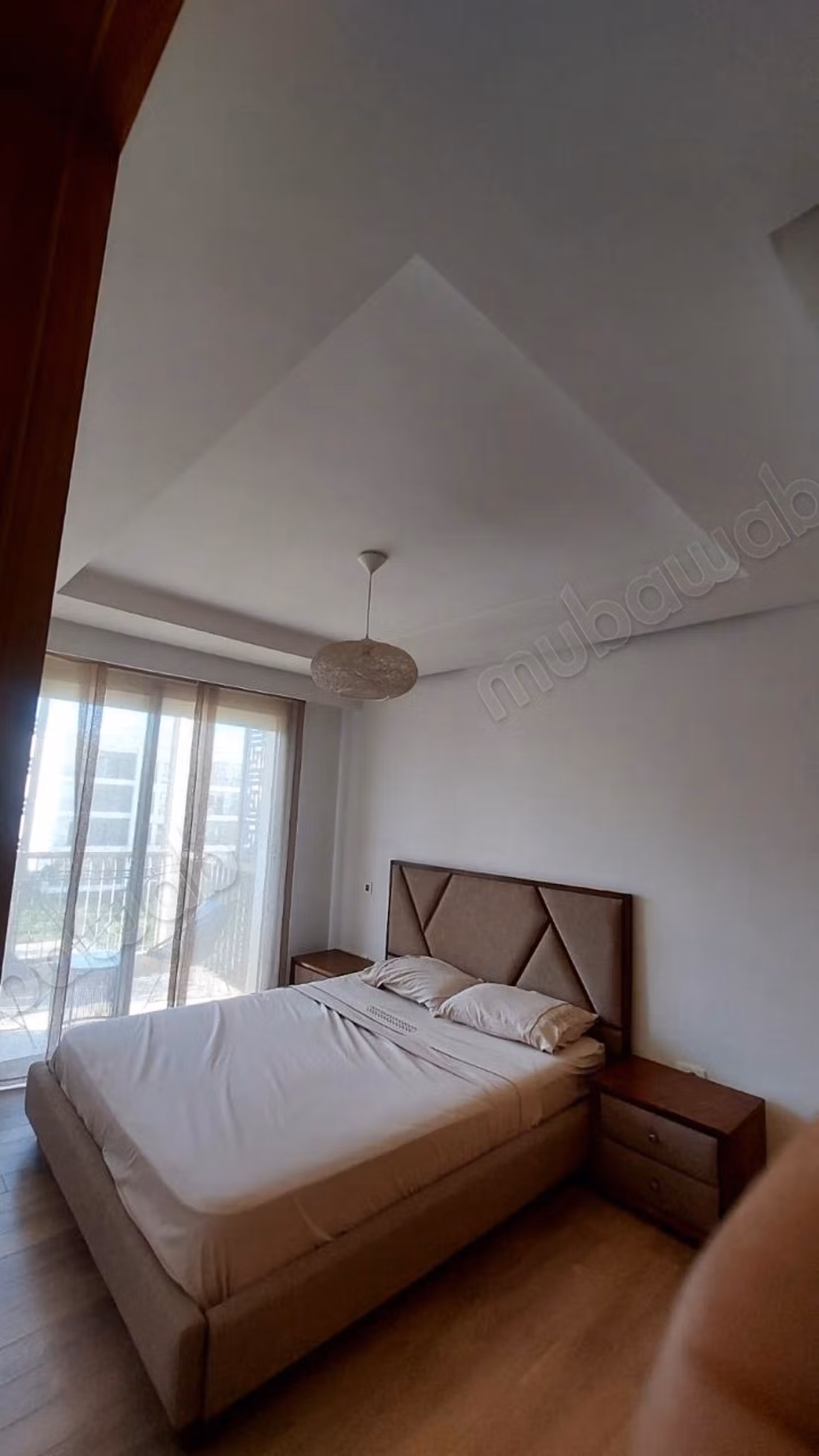 Location d'un appartement à Marina, Bab Al Bahr. 
2 chambres. 
Bien meublé