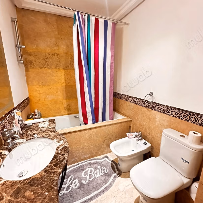 Bel appart 2ch salon bien situé à Guéliz