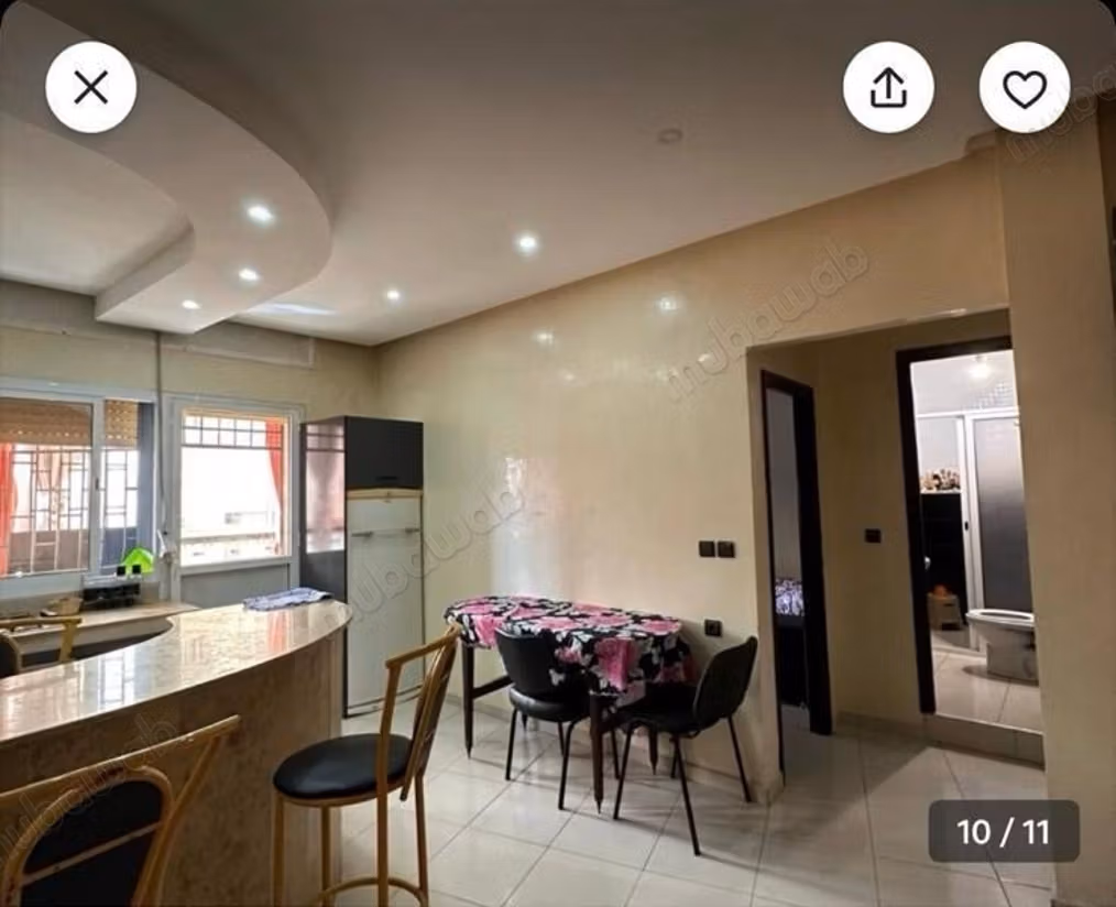 Affitta questo appartamento a AIN KTIWET. 2 camere. Arredato