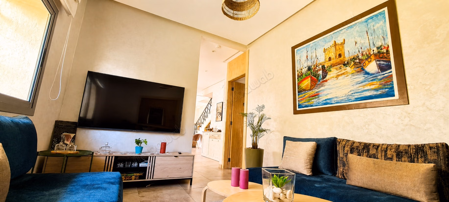 À vendre, villa rénovée avec 3 façades – oasis