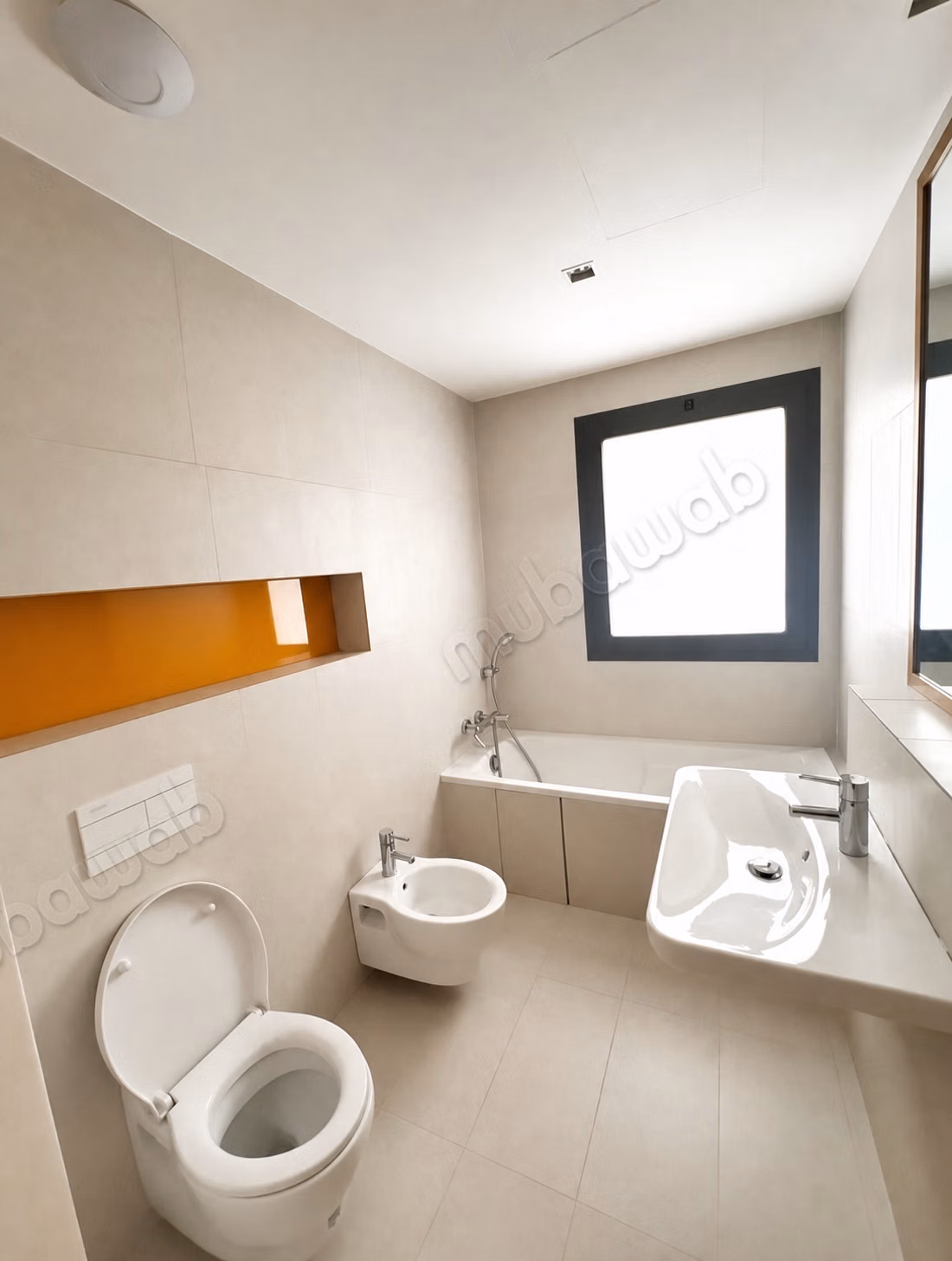 Location appart vide 200m² 3 chambres,
cfc