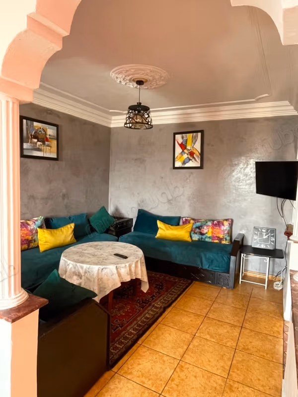 Apartment for rent in Raounak Essaouira. Total area 75 m². Furnished