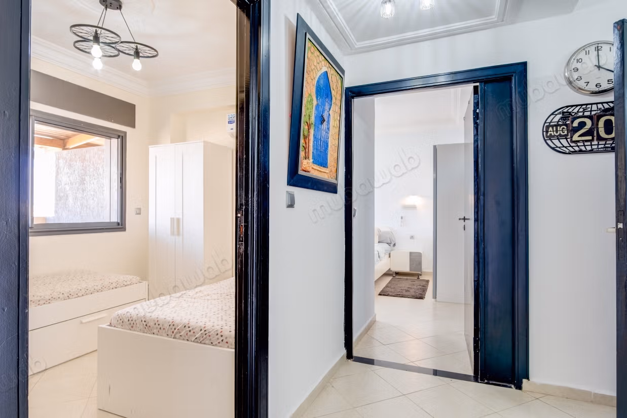 Apartamento amueblado 2 habitaciones terraza Marjane