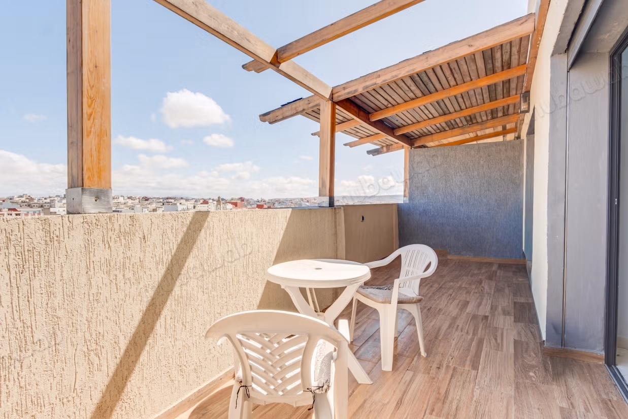 Apartamento amueblado 2 habitaciones terraza Marjane