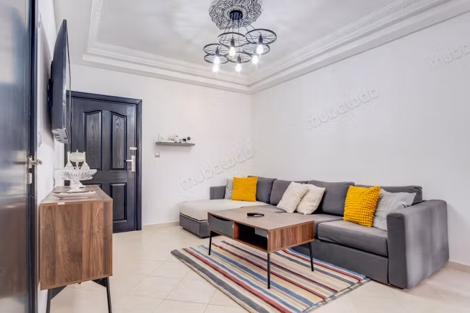 Apartamento amueblado 2 habitaciones terraza Marjane