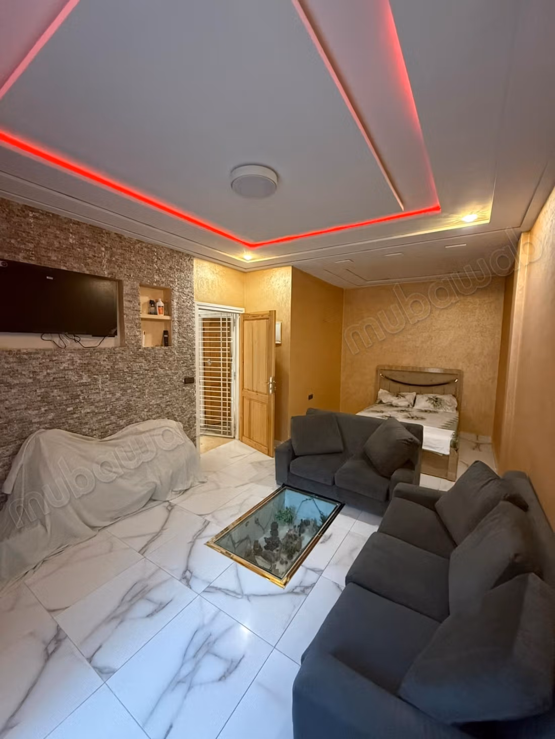 Appartement magnifique à louer à Saïdia. 1 pièce. Meublé