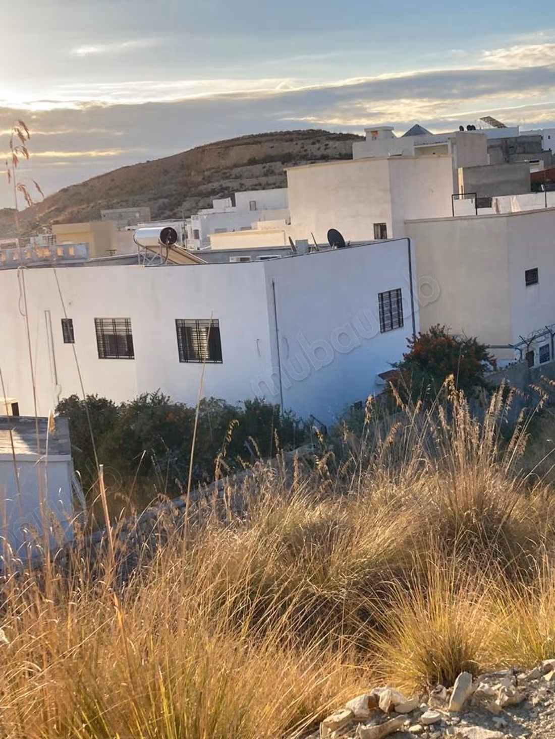 Terrain à vendre à riadh andalous — vue dégagée