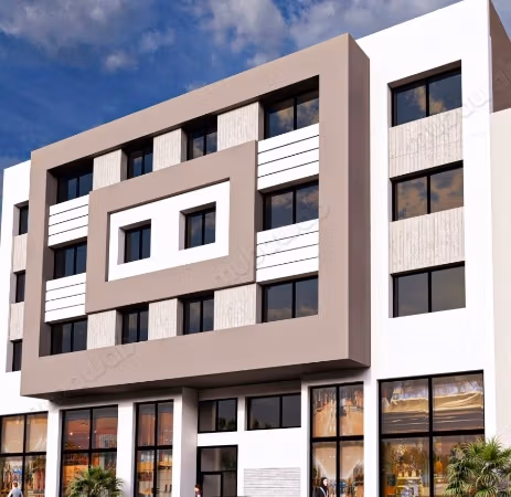 Lot of land with two commercial facades
