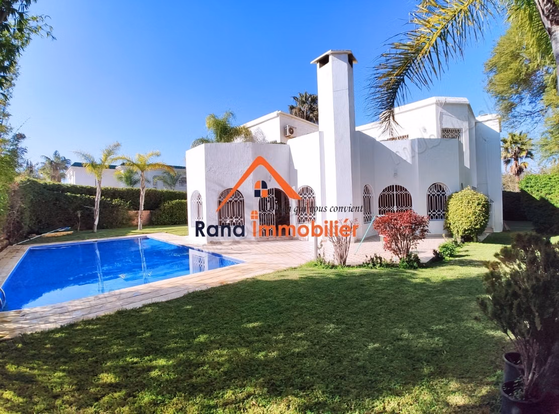 Villa à louer sur Souissi