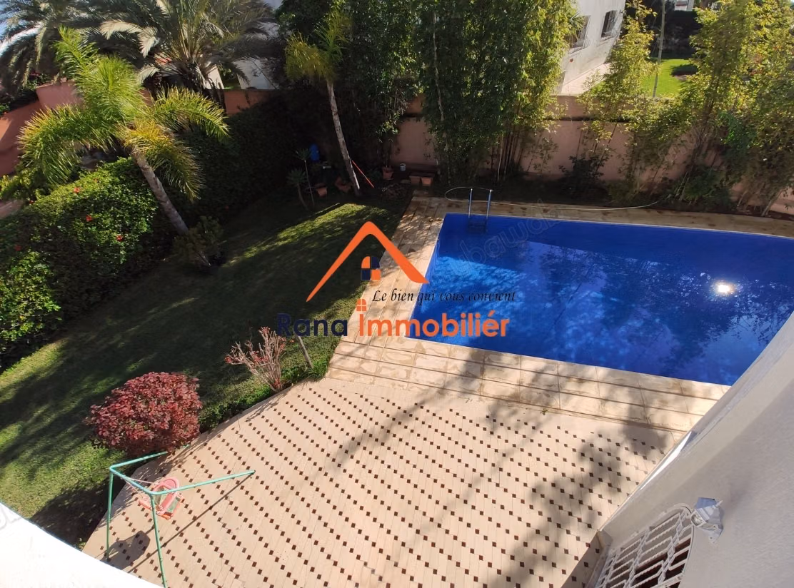 Villa à louer sur Souissi