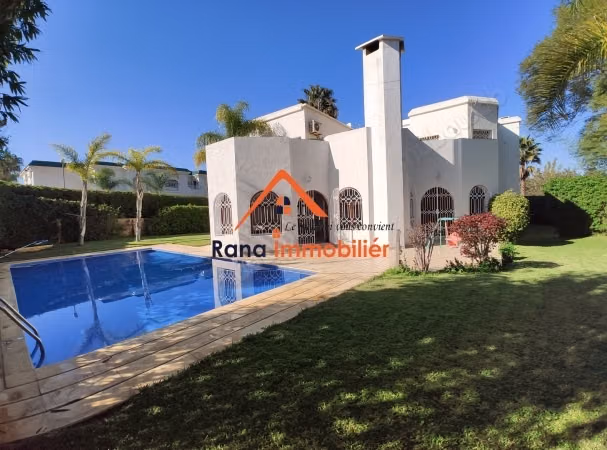 Villa à louer sur Souissi