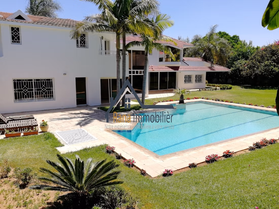 Villa à louer sur Souissi