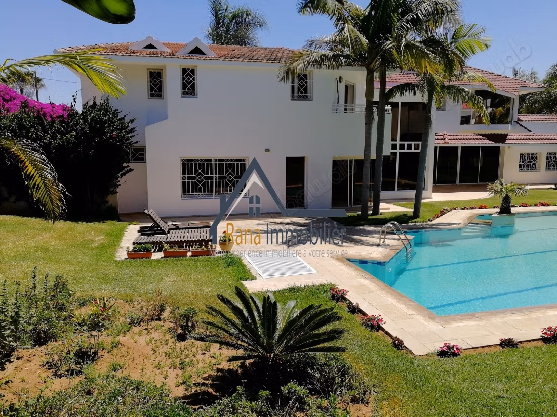 Villa à louer sur Souissi