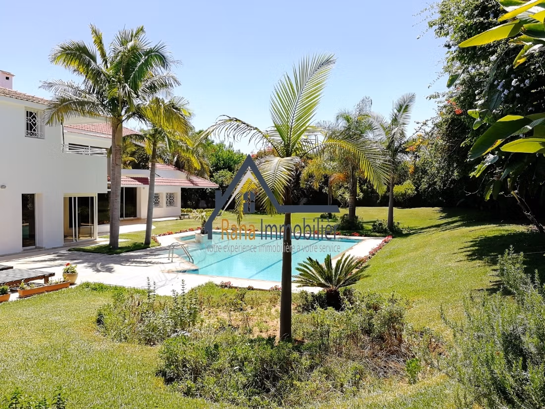 Villa à louer sur Souissi