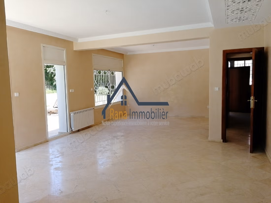 Villa à louer sur Souissi