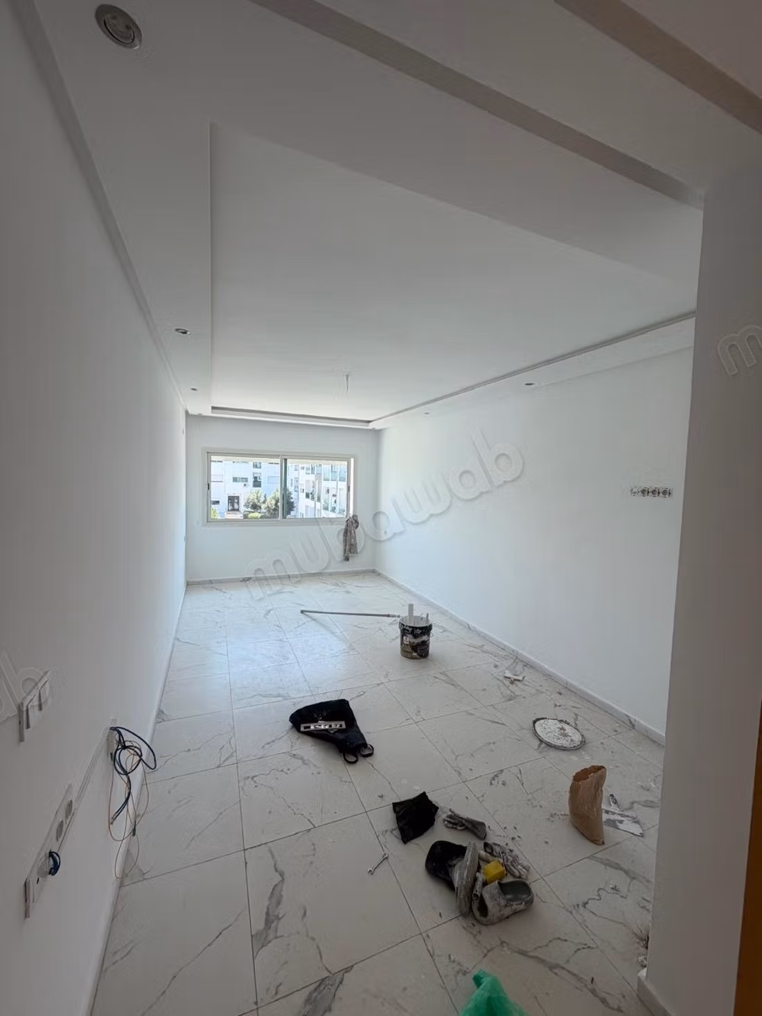 Affitta questo appartamento a Harhoura. Superficie 110 m². Porta blindata, salotto marocchino tradizionale