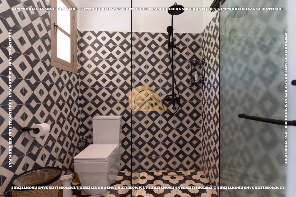 Villa of 2,500 m² in Tahannaout - 3 bedrooms, pool, garden with olive trees and Atlas view