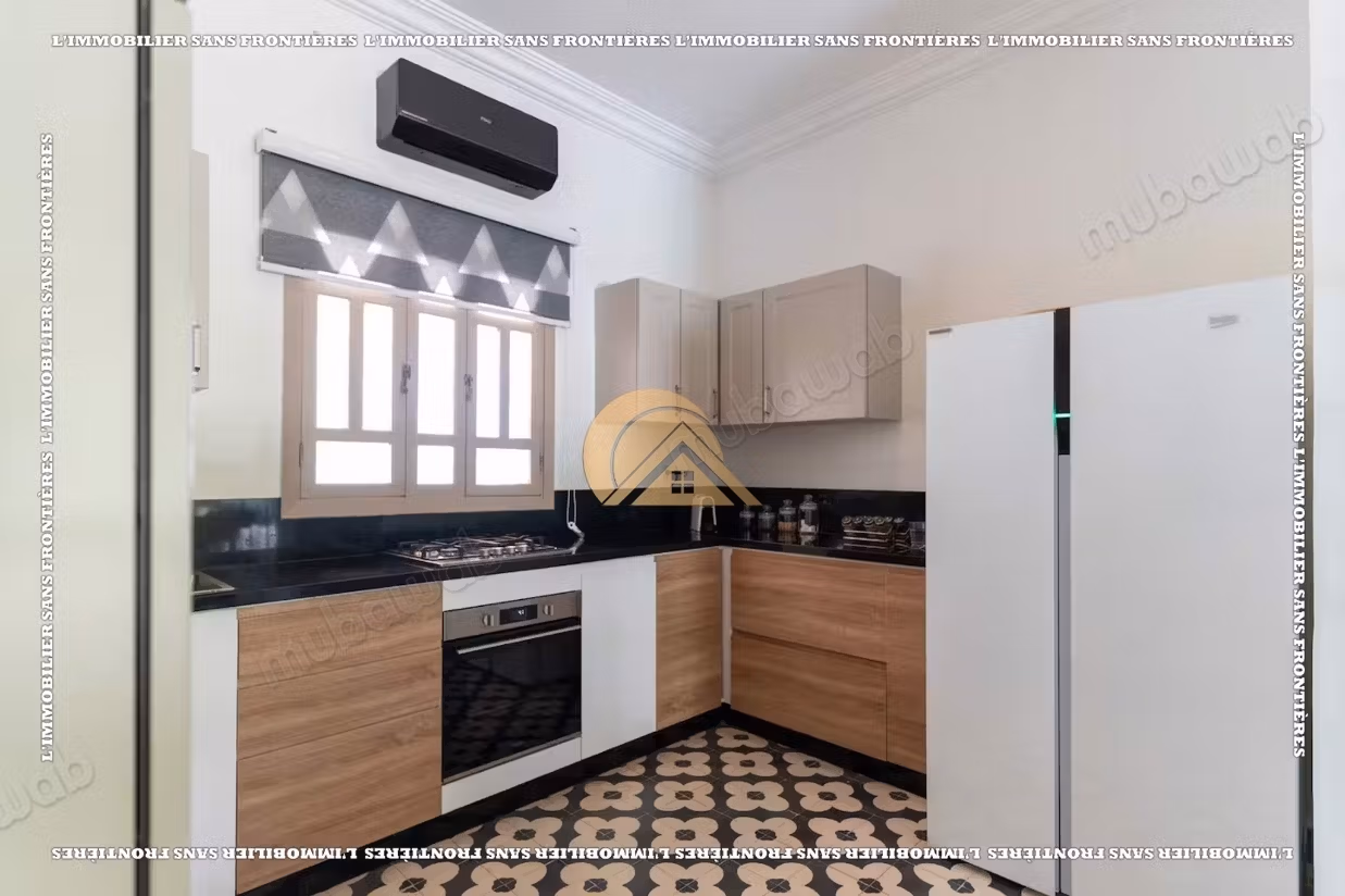Villa of 2,500 m² in Tahannaout - 3 bedrooms, pool, garden with olive trees and Atlas view