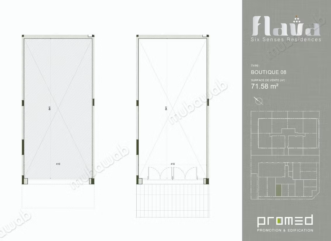 71m² Boutique in the Gardens of Carthage