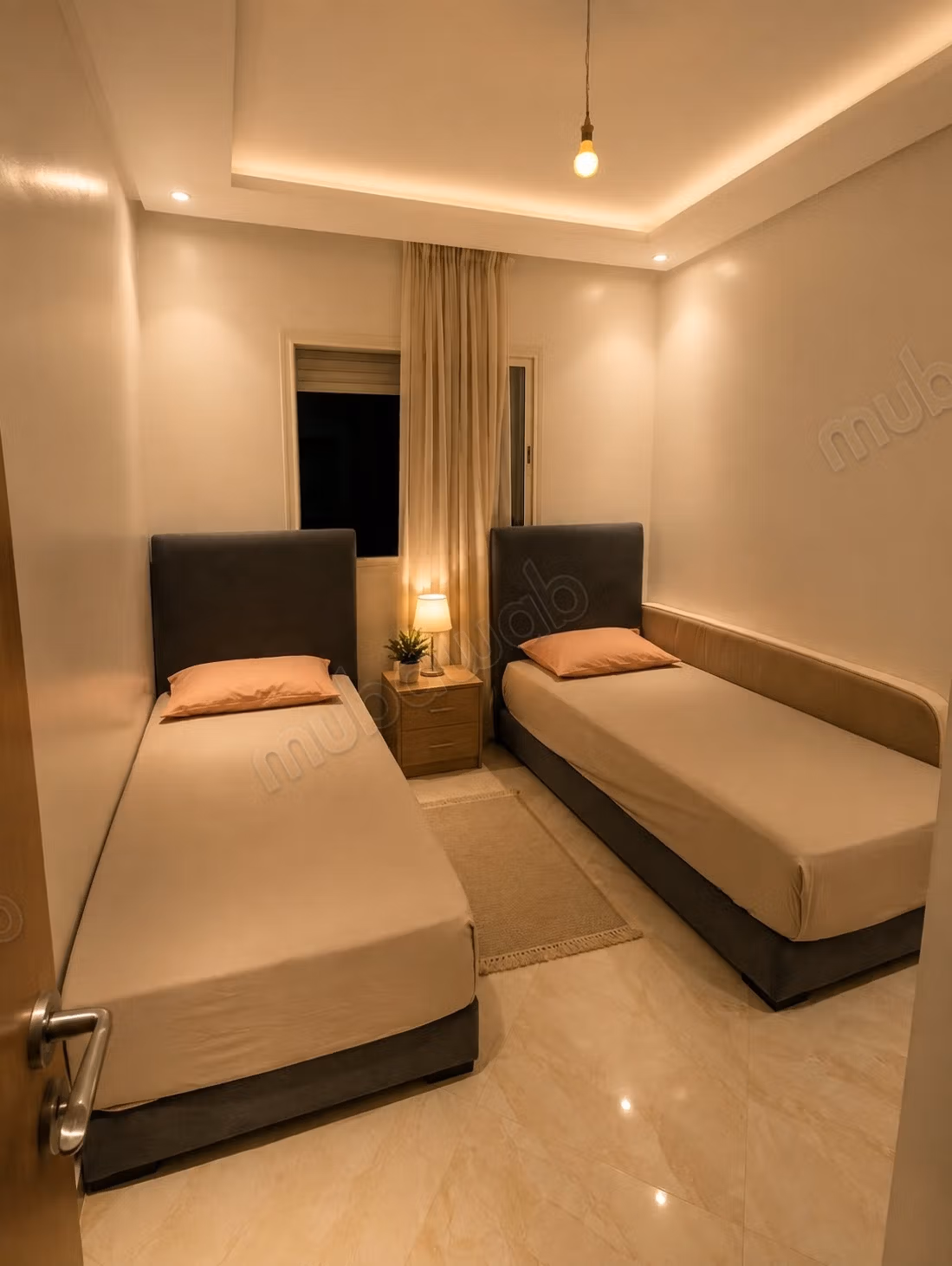 Appartamento con 2 camere da letto e piscina a Bouznika