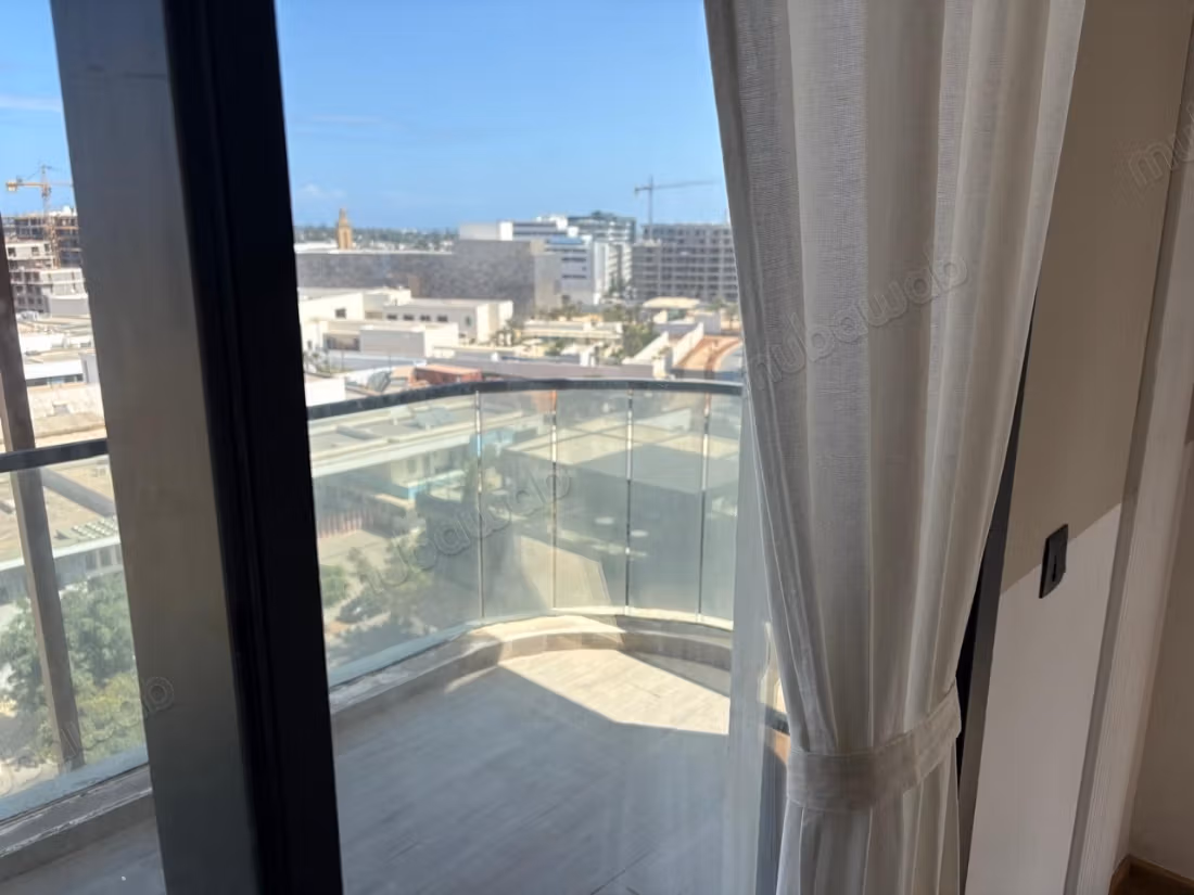 Superbo appartamento in affitto a Casablanca Finance City. Superficie totale 70 m². Arredato