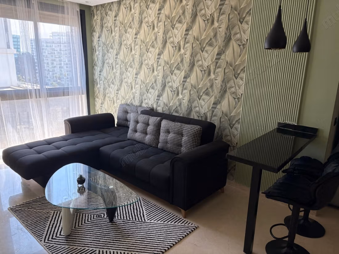Superbo appartamento in affitto a Casablanca Finance City. Superficie totale 70 m². Arredato