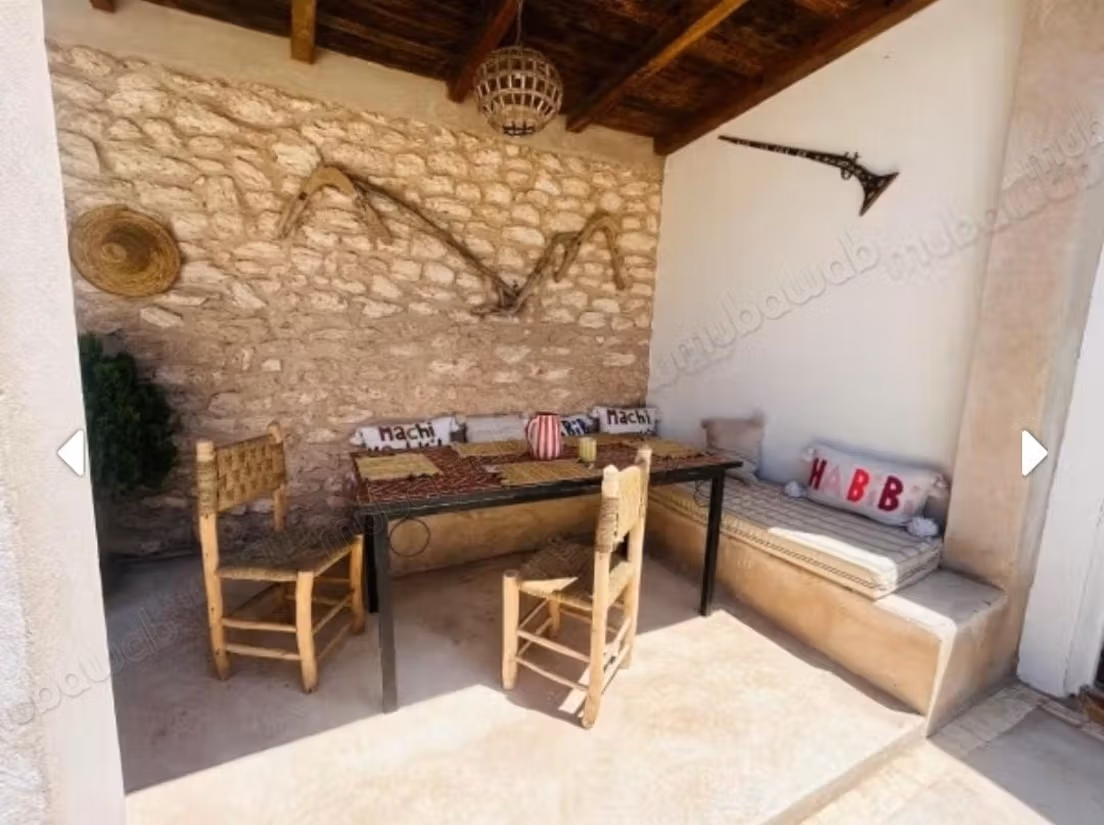 Luxury house for rent in Ghazoua. 4 rooms. Furnished