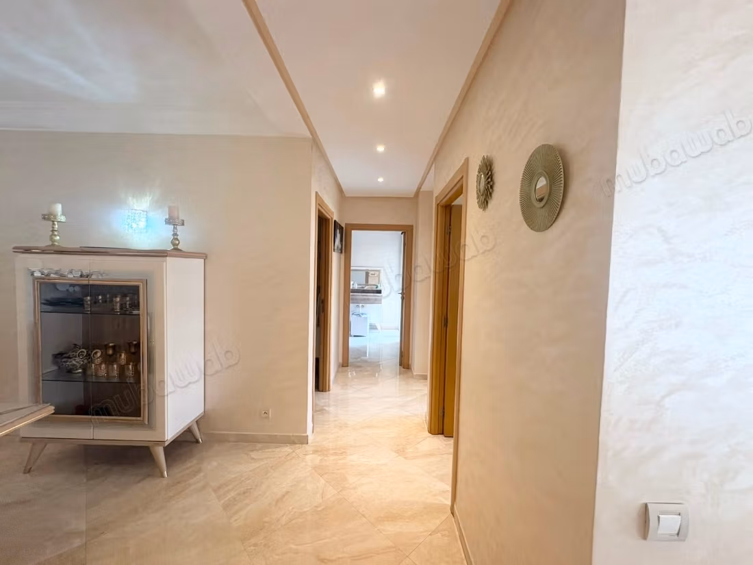 Location d'un appartement meublé résidence jardin d’agadir 3 grandes pièces. Bien meublé