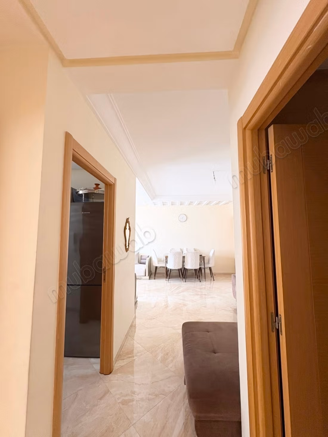 Appartement à louer à almasira résidence jardin d’agadir. 
2 belles chambres. 
Bien meublé