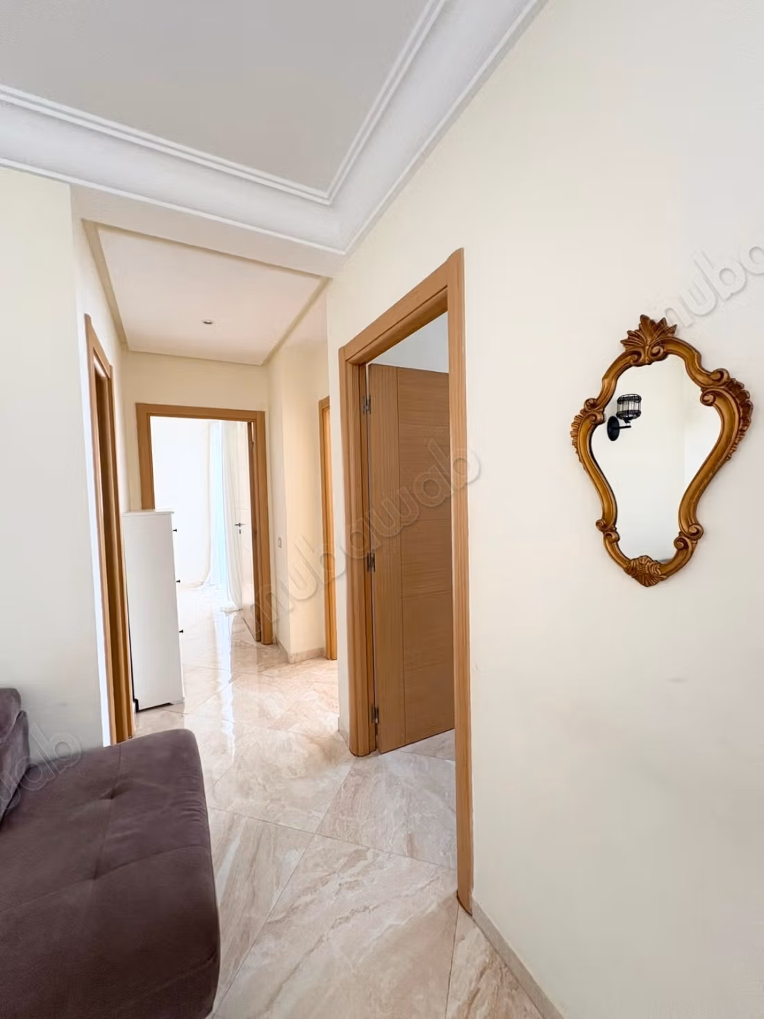 Appartement à louer à almasira résidence jardin d’agadir. 
2 belles chambres. 
Bien meublé