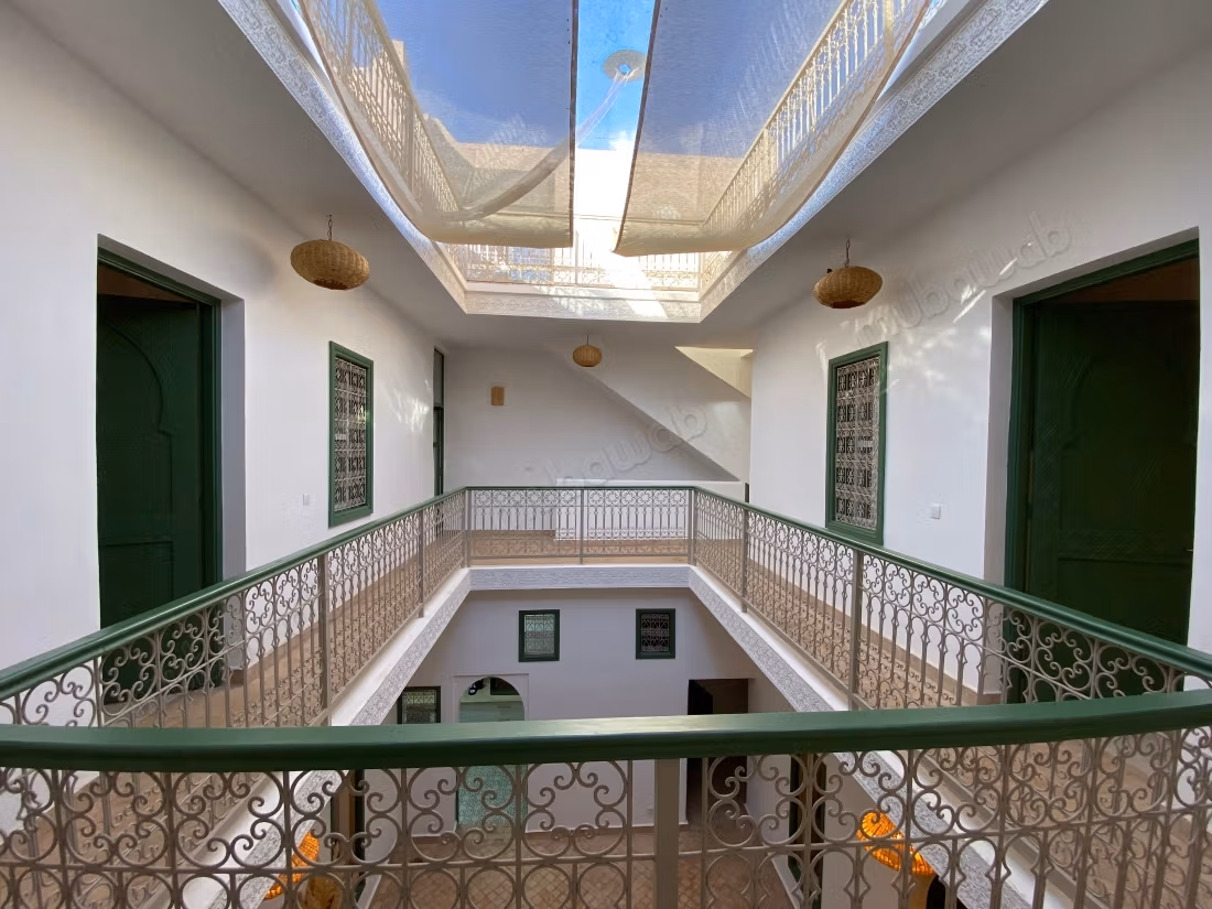 Vente riad titré avec bassin a arset el malak